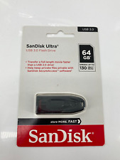 (2) SanDisk Ultra: USB 3.0 Flash Drive, 64GB picture
