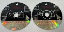 Vintage 1996 Apple Power Macintosh Mac CD-ROM 2-Discs ONLY Computer Software picture