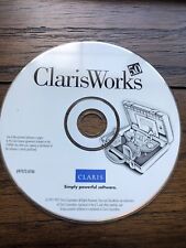 ClarisWorks vintage Software CD disc only picture