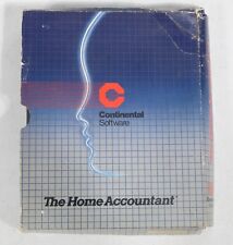 Vintage Continental Software The Home Accountant Apple II  ST533B12 picture