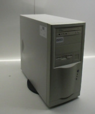 Vintage ATX Desktop PC Case Beige Sleeper Case w/ PSU picture