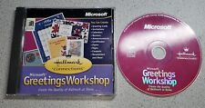 VINTAGE MICROSOFT HALLMARK CONNECTIONS GREETINGS WORKSHOP PC SOFTWARE picture