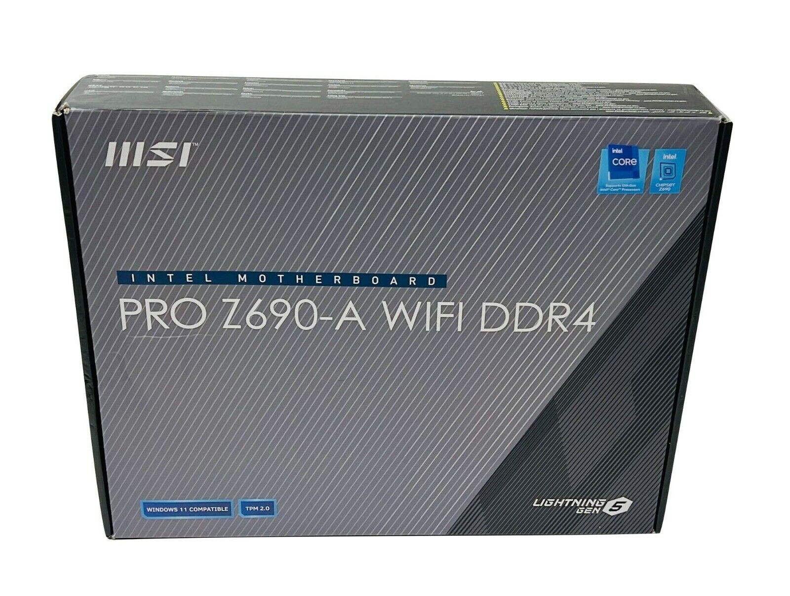 MSI PRO Z690-A WIFI DDR4 Socket LGA1700 Intel Z690 SATA3&USB3.2 Motherboard OPEN