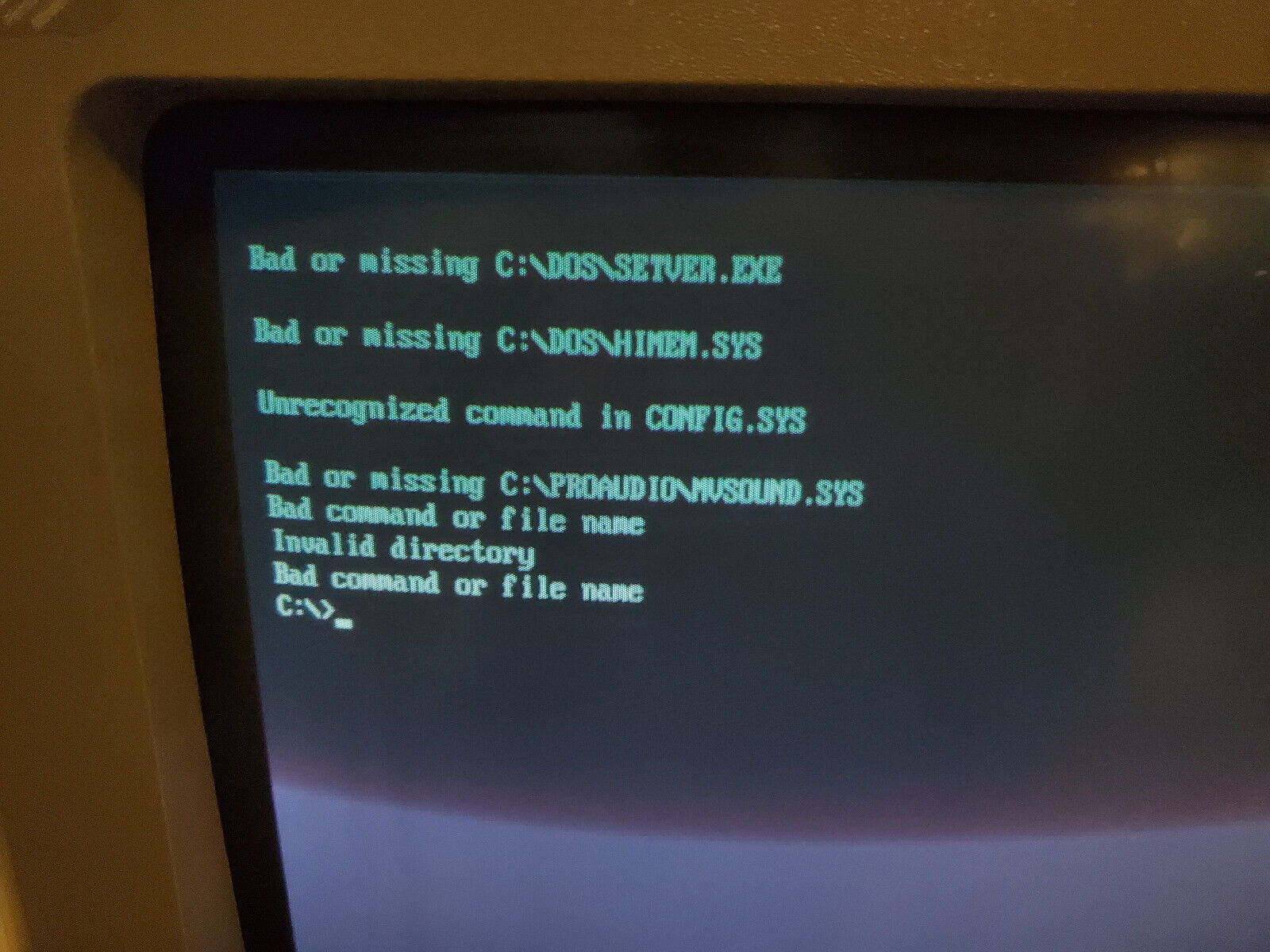 Vtg 1986 IBM PS/2 Type 8525 w/ Keyboard, it turns on.