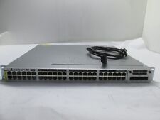 Cisco Catalyst 3850P P48 PoE WS-C3850-48T-E V06 Switch WS-C3850-NM-4-10G T5-B17 picture