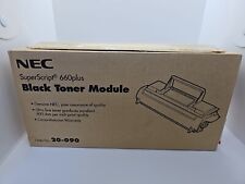 Vintage NEC SilentWriter SuperScript 660 Plus +  Black Toner Module 20-090 New  picture