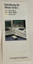 Vintage Apple MacIntosh Foldout Brochure  Apple IIC IIE BRO9 picture