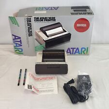 Atari 1020 Color Printer W/ Box - 2x 4 Color Pens - & Cords - Great Shape picture