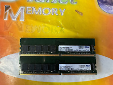 Lot of ATP 2X32GB 64GB PC4-3200 DDR4 ECC UDIMM Memory RAM X4C32QE8BVWEME picture
