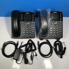 Nextiva X-835 SIP Color Deskset Office Phone 12 Lines VOIP PoE LOT OF 2 picture