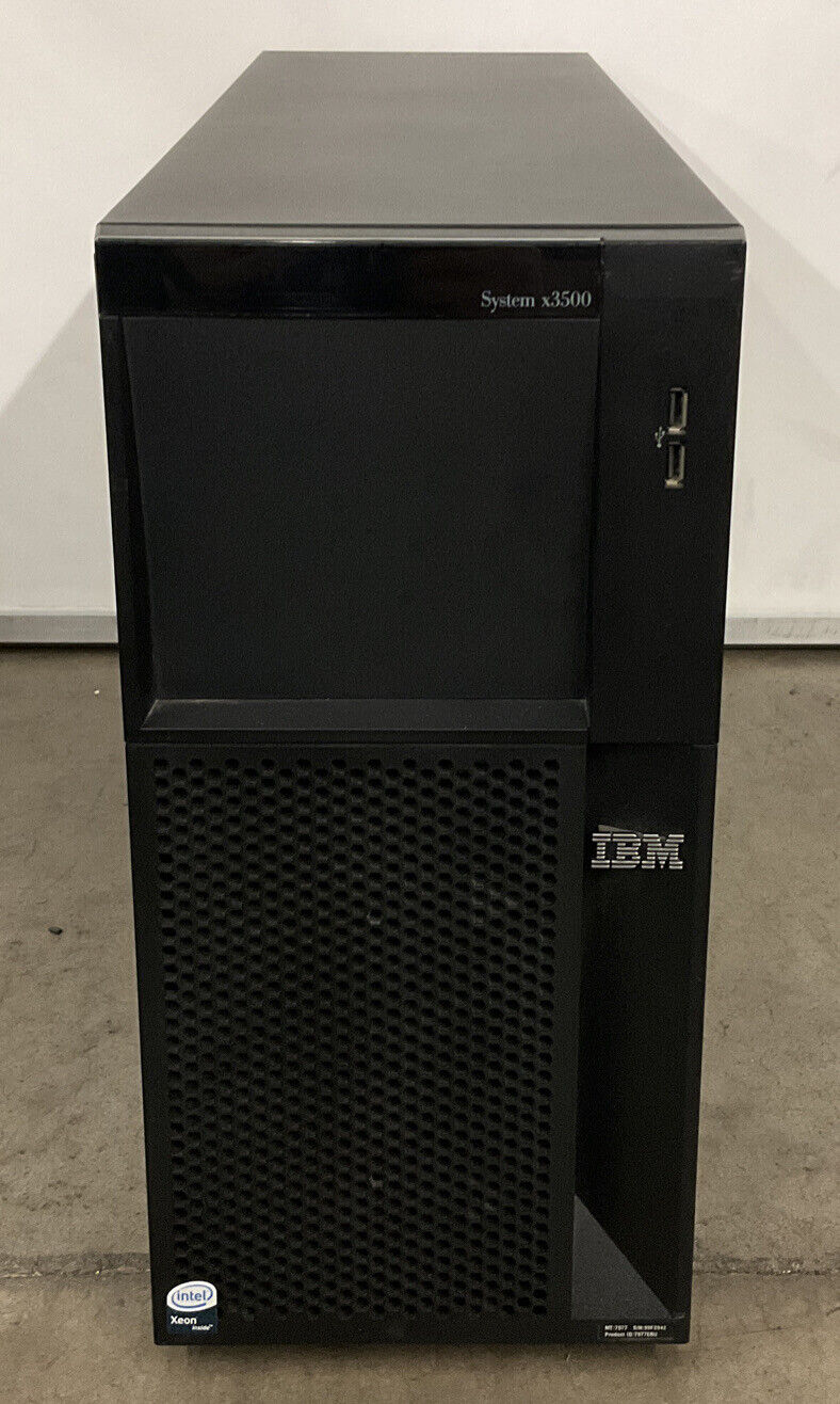 IBM x3500- Intel Xeon E5420 2.5GHz 4GB RAM - BIOS Only - 6X 146GB HDD