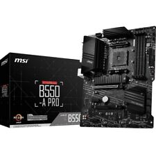 MSI B550-A PRO ProSeries Motherboard (AMD AM4, DDR4, PCIe 4.0, SATA 6Gb/s, ATX) picture