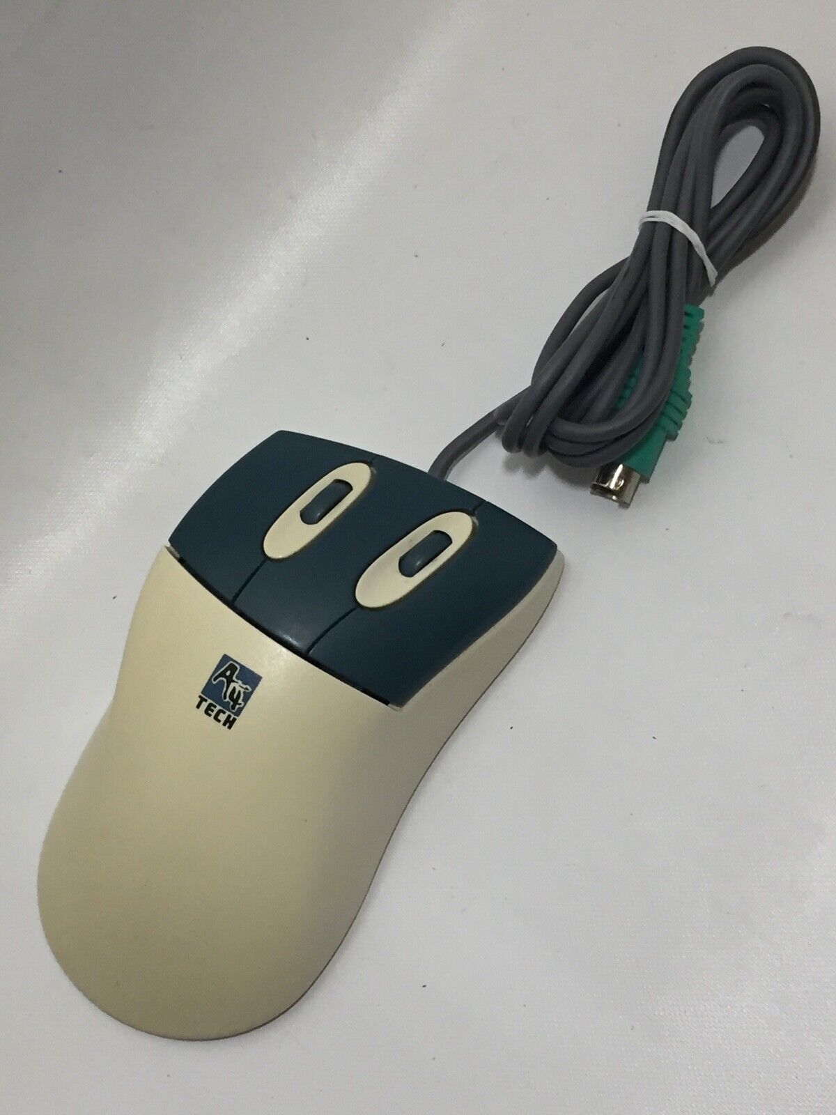 Vintage A4Tech PS/2 Mouse with Horizontal and Vertical Scroll Wheels VERY RARE