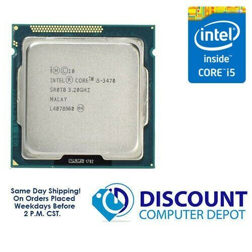 Intel Core i5-3470 3.20GHz Quad-Core CPU Computer Processor LGA1155 Socket SR0T8
