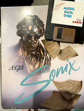 Aegis Sonix Amiga 1000 FM Music Composing Software W/ Orig Box picture