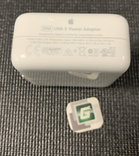 Apple Genuine OEM 30W USB-C Power Adapter Charger A1882 - USED picture
