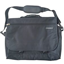 VTG Overland Travelware Black Briefcase Laptop Bag Case Multiple Compartments picture