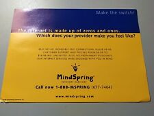 Vintage 1990s Mindspring Internet Service software installation instructions picture