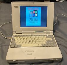 Toshiba T2400CS Vintage Laptop Working *No Power Supply, See Description* picture