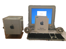 vintage Apple computer,ICube G4,  includes, speakers, keyboard, manuals, discs. picture