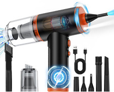 3 in 1 Compressed Air Duster& Mini Vacuum Cleaner& Hand Pump, 3-Gear Adjustable  picture