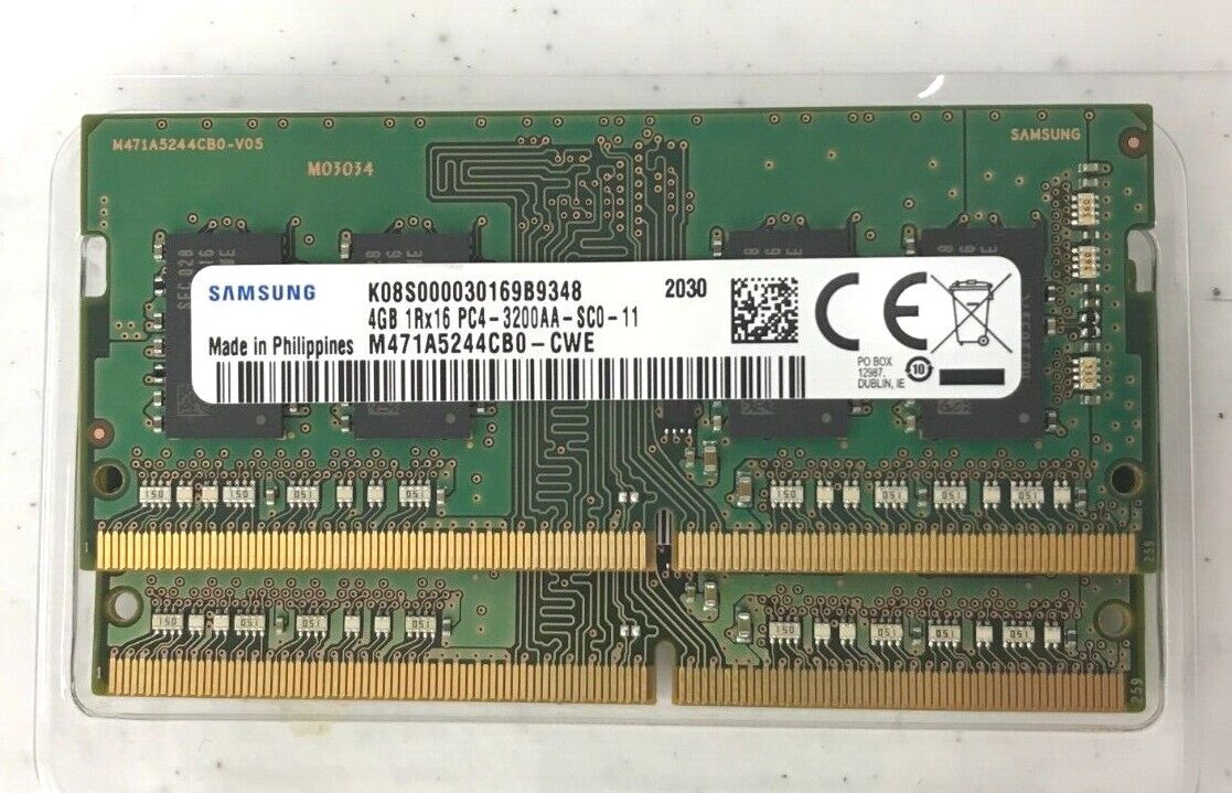 Samsung 8GB (2 x 4GB)M471A5244CB0-CWE 1Rx16 PC4--3200 DDR4 PC Laptop Memory RAM*