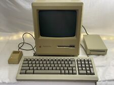 Vintage Apple Macintosh Plus 1Mb 60W 120VAC Desktop Computer SET M0001A Tested picture