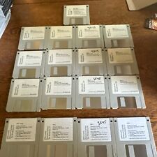 Vintage Microsoft Windows 95 Upgrade Software 3.5 Floppy Disks 13 Disk Set + IE picture