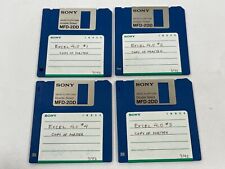 Vintage Excel 4.0 Apple Macintosh/PC Software 3.5” Floppy 4-Disk Set picture