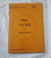 Texas Instruments New TTL MSI For Design Engineers Vintage  picture