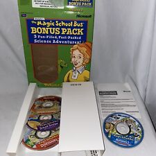 Vintage Magic School Bus Video Games Volume 2 (3 Disc) Microsoft PC 2002 + Extra picture