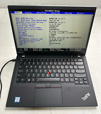 Lenovo ThinkPad X1 Carbon 5th Gen (i5-6300U, 8GB RAM, BOOT to BIO) NO HD/ADAPTER picture