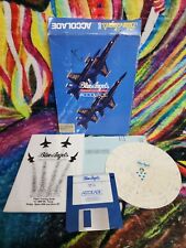 Amiga Blue Angels Game Formation Flight Accolade Guide Disk 1989 Commodore picture