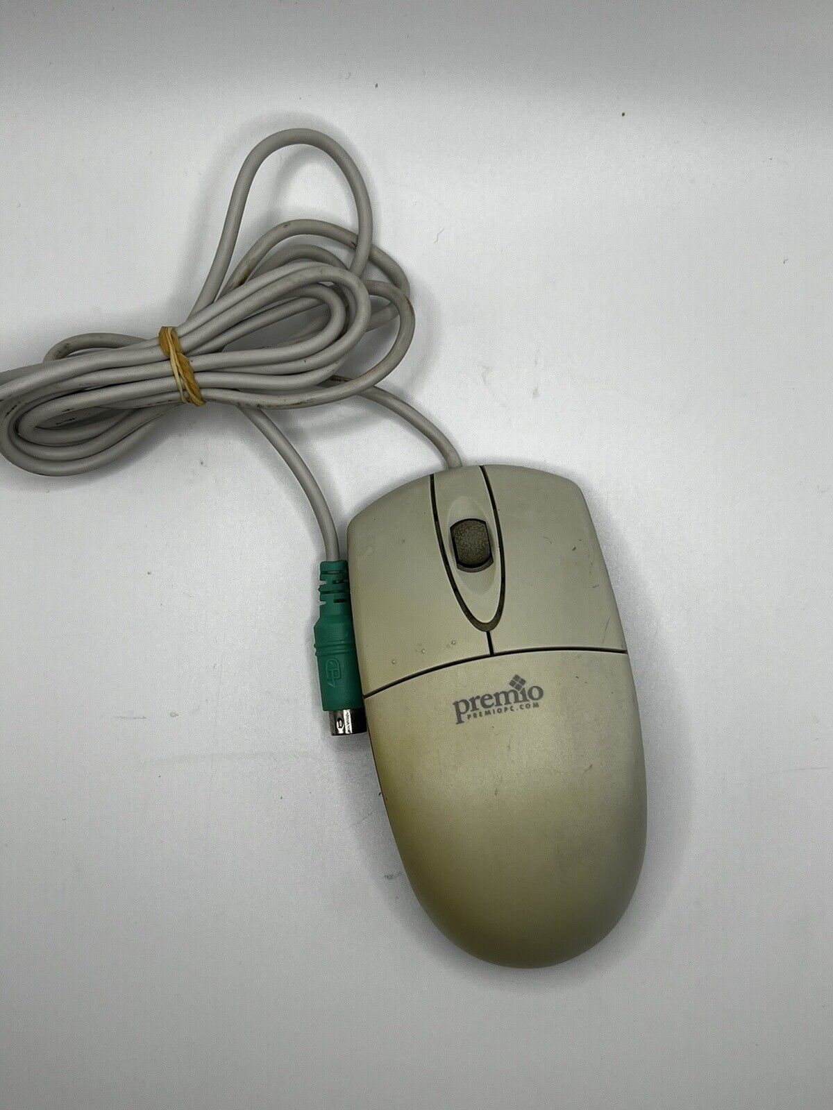 Vintage Premio Mouse Model ECM-S6102 PS/2 Connector Tested & Working