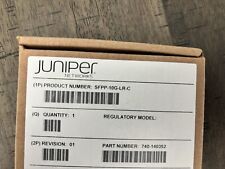 Juniper New Sealed SFPP-10G-LR-C Extended Temp EX4400 QFX5120 740-140352 SFP-10G picture