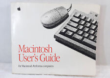 Apple Macintosh Users Guide for Performa Computers 1993 Vintage picture