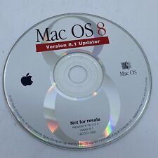 Vintage 1997 Apple Mac OS 8 - Version 8.1 Updater Software CD-ROM Disc Only picture