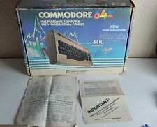 Vintage COMMODORE 64 Computer with original Box & Power Supply Tested picture