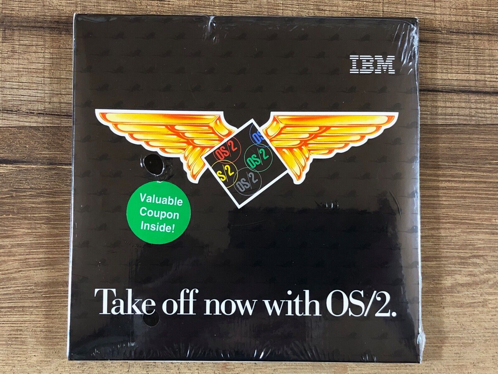 Vintage 1994 IBM Take Off Now With OS/2 CD New Sealed P83G8620