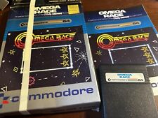 ESTATE ODOR  Commodore 64 C64 -- OMEGA RACE  Video Game & Original Box UNTESTED picture