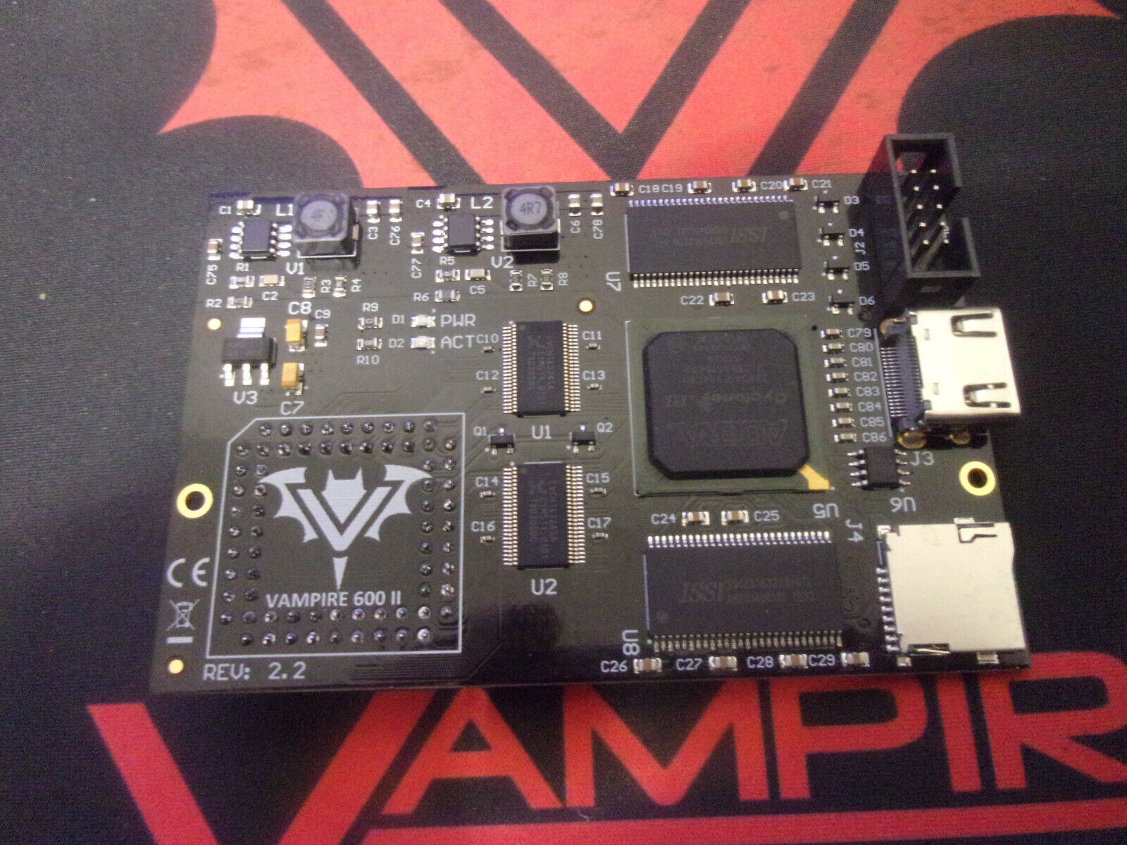 Vampire 600 V2 accelerator for Amiga 600
