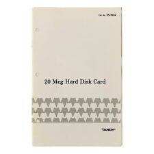 VTG 1988 Tandy 1000 / 3000 20 Meg Hard Disk Card Cat No. 25-1032 picture
