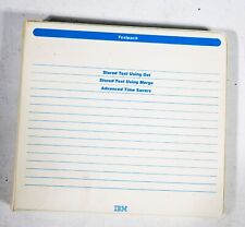 Vintage IBM DisplayWriter Textpacks 4 and 6 Stored Text ST933 picture