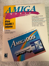 Amiga World Official AmigaDOS 2 Companion VTG 1990 Book - EXCELLENT picture