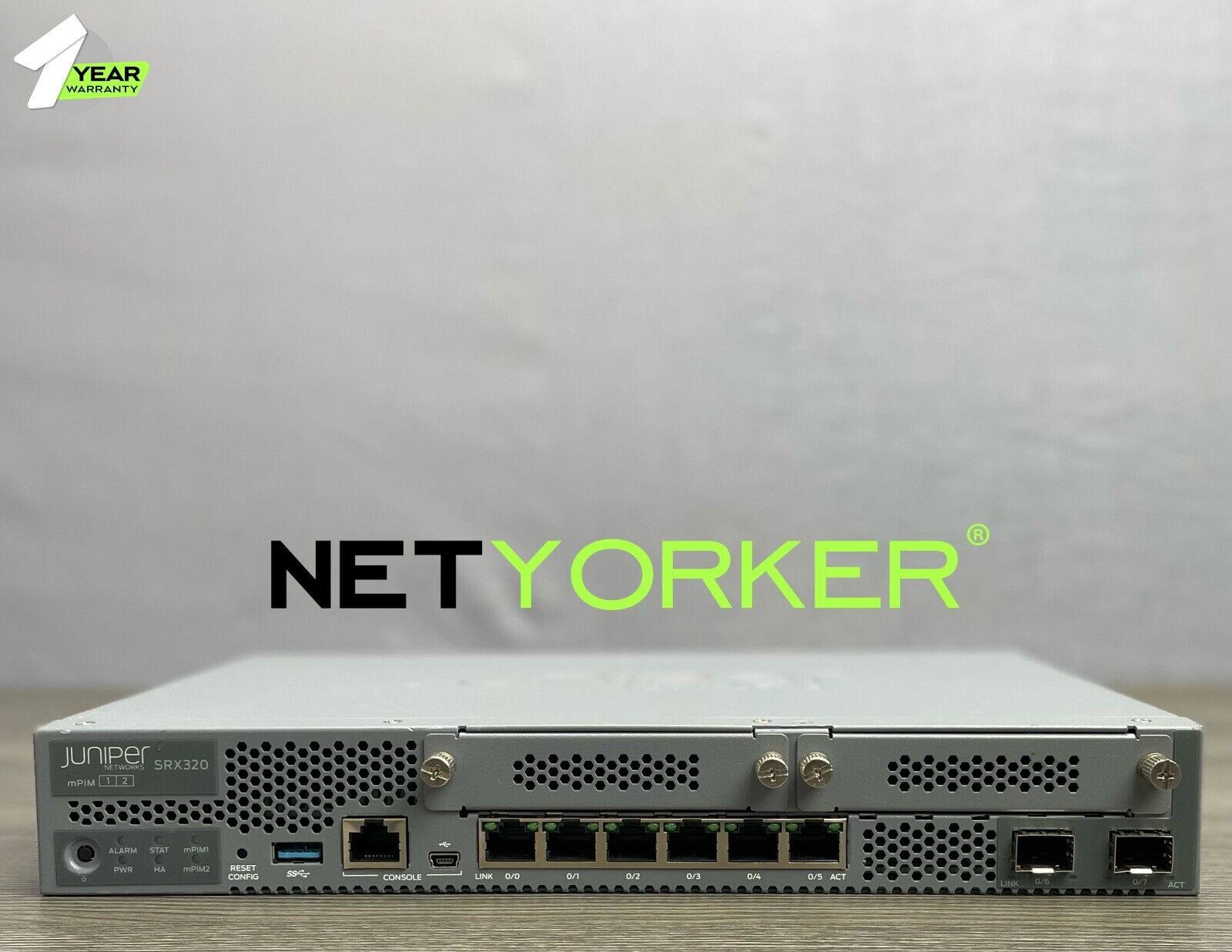 Juniper Networks SRX320 Services Gateway - 1 YEAR WARRANTY SAME DAY SHIPPING