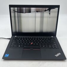LENOVO THINKPAD  T14 i5 2.6GHz 8GB RAM. NO HD. Broken Screen. For Parts. picture