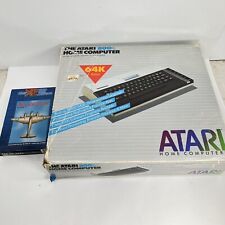 Vintage Atari 800XL Home Computer 64K RAM in Box With Ace Of Aces Game Tested picture
