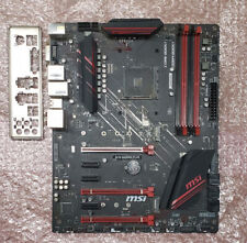 MSI X470 Gaming Plus ATX AMD socket AM4 motherboard, I/O shield & base, tested picture