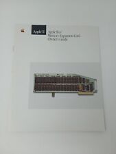 Vintage Apple IIGS 030-1310-B Memory Expansion Card Owner's Guide Macintosh RARE picture