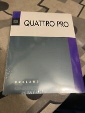 Vintage Borland Quattro Pro 3 Pack Power User’s Guide Version 2.0 SEALED picture